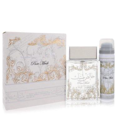 Imagem de Perfume Feminino Lattafa Pure Khalis Musk Lattafa 100 Ml Eau De Parfum Plus + Desodorante 50ml