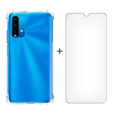 Imagem de Capa Capinha + Pelicula Vidro Para Xiaomi Redmi 9t / 9t Pro - Universo