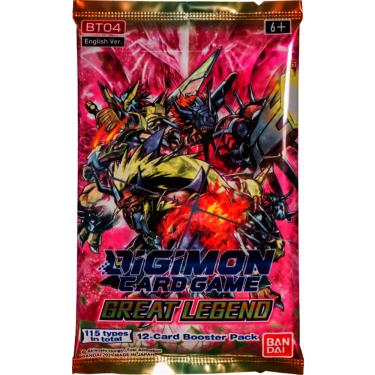 Imagem de Digimon Card Game: Great Legend Booster Pack (BT04) English Version