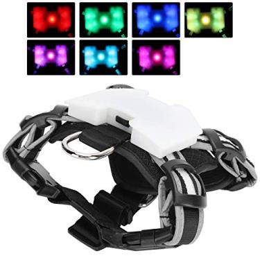 Imagem de Yinhing Larneno de Cachorro Iluminado, Arnês de Cães LED Com Faixa Refletiva Ajustável USB Charging Dog Strap Luzes de Cachorro para Caminhada Noturna para (Xl)