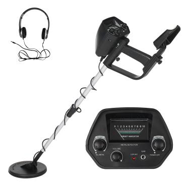 Imagem de Chusui Detector de metais subterrâneo infantil Detectores de ouro Treasure Hunter Tracker Seeker Detector de circuito de metal com fones de ouvido ZL