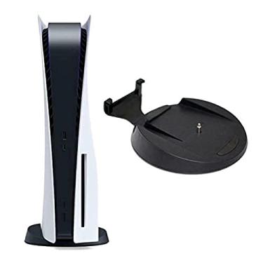 Imagem de XBERSTAR PS5 Stand Replacement Vertical Stand with Screw for Playstation 5 Console Digital Edition and Disc Version (Black ps5 Base)
