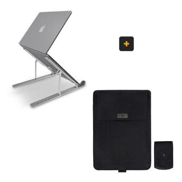 Imagem de Suporte para Notebook Armor Slim + Capa para Notebook até 13" polegada
