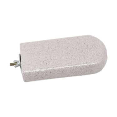 Imagem de Generic Plataforma para poleiro de pássaros, pedra de amolar bico, garras para pés, aparador, suporte para papagaios, tentilhões, conures, hamsters, Cinza