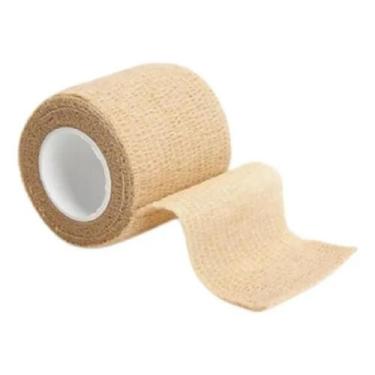 Imagem de Bandagem Elástica Autoaderente 5cm X 4,5m Cores Bioland, Bege