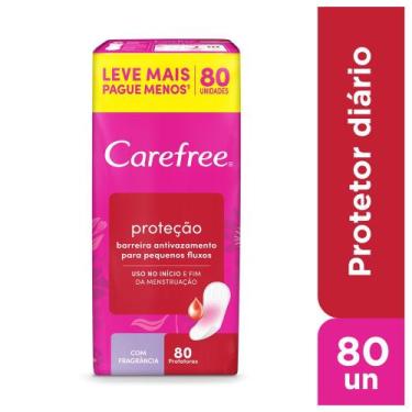 Imagem de Protetor Diário Carefree Proteção Com Perfume 80 Unidades - NAO DEFINI