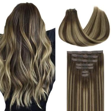 Imagem de Extensões de cabelo GOO GOO Clip em cabelo humano real 16 polegadas 11