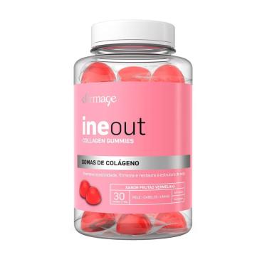 Imagem de Ineout Dermage Collagen Gummies Sabor Frutas Vermelhas com 30 Gomas