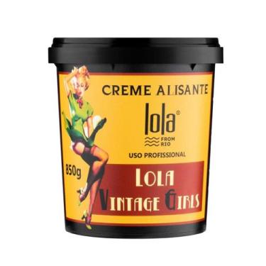Imagem de Lola Vintage Girls Creme Alisante 850g - Lola Cosméticos