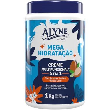 Imagem de Alyne, Creme Multifuncional, Mega Hidratação, 1 kg, Azul