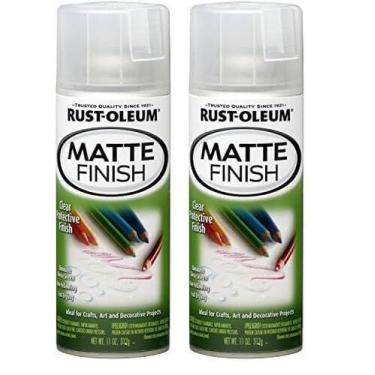 Imagem de Tinta spray Rust-Oleum Specialty Matte Finish Clear 325 mL x2