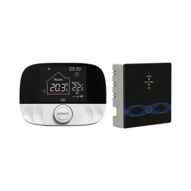 Imagem de Termostato Inteligente WiFi Tuya Controlador De Temperatura Sem Fio Pa