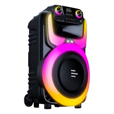 Imagem de Caixa de Som Pulse Burst 2 SP408 Com Bateria 12" pol LED Radio FM-600W