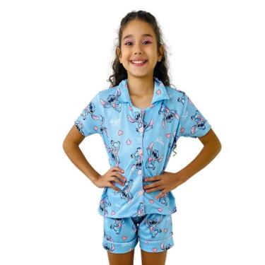 Imagem de Pijama Feminino Americano Juvenil Personagens 12 Ao 16 Anos Festa do P