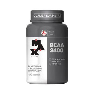 Imagem de Bcaa Max Titanium - Bcaa 2400mg 100 Cápsulas - Recuperação dos Músculos-Unissex
