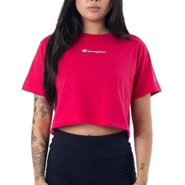 Imagem de Cropped Champion Mini Script Cherry-Feminino