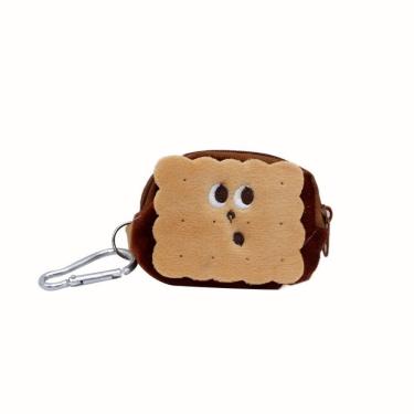 Imagem de Chaveiro de pelúcia com design de biscoito fofo para todas as idades