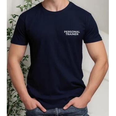 Imagem de Camiseta Camisa Algodão Feminina Masculina Adulto Personal Trainer Uni