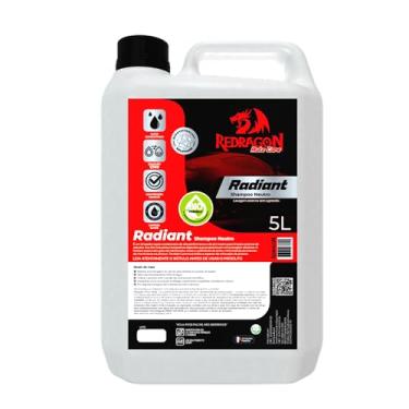Imagem de SHAMPOO NEUTRO AUTOMOTIVO REDRAGON AUTO CARE RADIANT PRO 5 LITROS