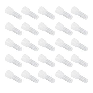 Imagem de Generic Kit de Conector de Fio de Nylon 1000 Unidades Com Superfície Lisa para Conexão Firme + Terminais Fechados CE1, CE2, CE5 para Eletricistas e Amadores (CE2)