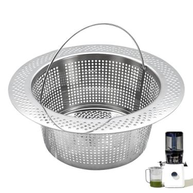 Imagem de Coador de polpa para espremedor a frio Nama J2, coador de polpa com alça para espremedor de prensa a frio Nama J2, adequado para acessórios de filtro fino secundário Nama J2, sensação bucal de suco