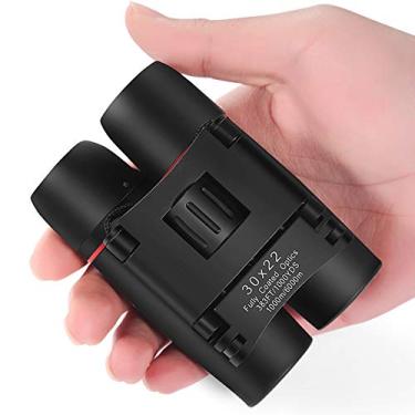 Imagem de Telescópio monocular, binóculos pequenos de alta potência, compactos, leves para concertos, ópera, mini binóculos dobráveis de bolso com lente totalmente revestida para viagens, caminhadas, observação