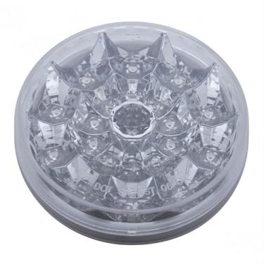 Imagem de United Pacific 39396 21 LED 10 cm refletor de parada, giro e luz traseira - LED vermelho/lente transparente