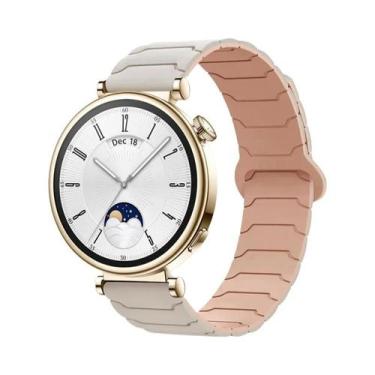 Imagem de Pulseira Magnética De Silicone De 18mm 20mm 22mm Para Samsung Galaxy W