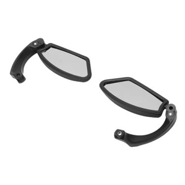 Imagem de Tbest Espelho de Bicicleta Giratório Ajustável Em Aço Inoxidável para Ciclismo Seguro, Fácil de Instalar, Cabe Em Bicicletas, Mountain Bikes, Scooters Elétricos, Com Resistência a