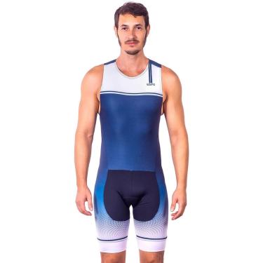 Imagem de MACAQUINHO SEM MANGAS TRIATHLON ELITE SMOOTH PROTEÇÃO UV 50+ KAUNA-Masculino