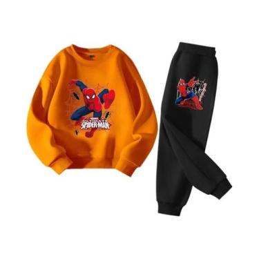 Imagem de Conjunto De Moletom E Calças Com Estampa De Desenho Animado Da Disney 