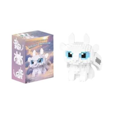 Imagem de Blocos De Montar De Dragão Em Desenho Animado, Figuras De Ação, Brinqu