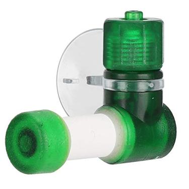 Imagem de Cuofyunl aquário de plástico verde, refinador de dióxido de carbono, tubo de cerâmica, tanque de peixes, acessório simples de atomizador de co2 (S)