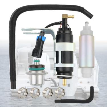 Imagem de Bomba de combustível externa Dual VST compatível com motores de popa Mercury Marine 1997-2010 substituição 855427A1 859174T06 8M0047624 8M0047624