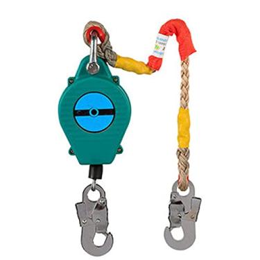 Imagem de Cordão retrátil para ferramentas, cabo de linha de vida autoretrátil, 5 m/10 m/15 m/20 m, cordão de proteção contra quedas para trabalho aéreo construção de telhados 10 m (20 m)