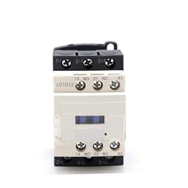 Imagem de Contator LC1-D12 CA Trifásico Contator Magnético AC para Motor de Arranque 12A AC220V/380V 1NO+1NC (Ac380v)