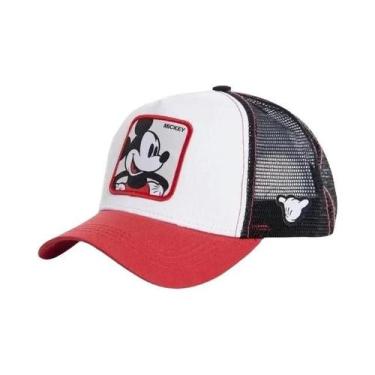 Imagem de Boné De Algodão Unissex Disney Mickey Minnie Donald Duck, Boné De Hiph
