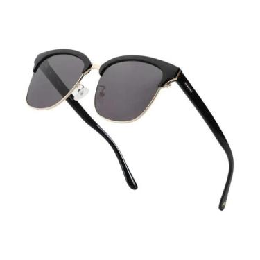 Imagem de ZENOTTIC Trend Classic Brand Square Óculos de sol Moda Metal e Acetato