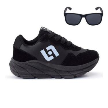Imagem de Tênis Infantil Masculino Jogger  Casual Camurça + Oculos-Masculino