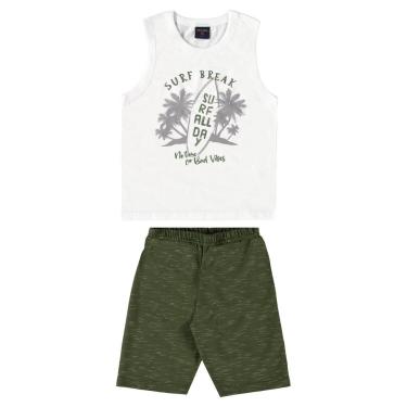 Imagem de Conjunto Regata e Bermuda Menino Infantil Guloseima-Masculino