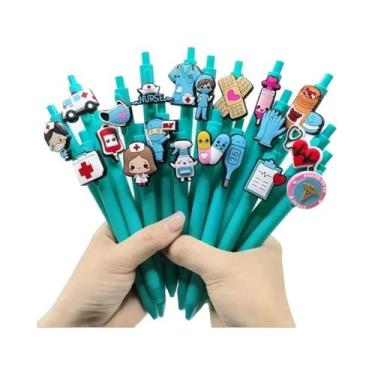 Imagem de Canetas De Gel Para Registros Médicos De Enfermeiros E Médicos, Conjun