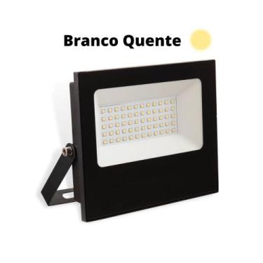 Imagem de Refletor Led Smd 200w Branco Quente Casa Jardim Bivolt - Athlanta, SMD