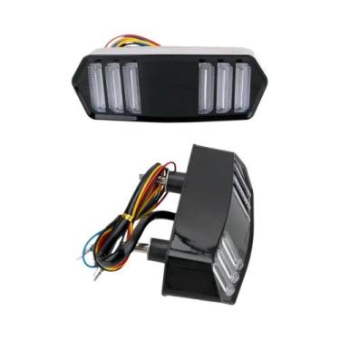Imagem de Luz Traseira LED Para Moto Honda MSX125 CBR650F CTX700 CTX700N Com Ind