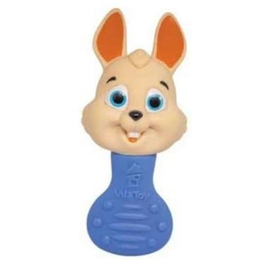 Imagem de Mordedor E Chocalho Coelho Azul