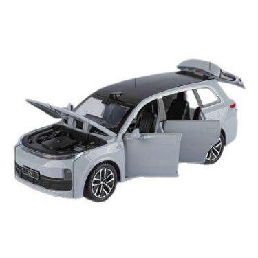 Imagem de Modelo de carro fundido sob pressão Ideal L9 escala 1:32 na cor cinza 