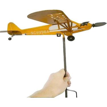 Imagem de Cata-vento de avião Xinxu, decoração de cata-vento de metal - Gloome S