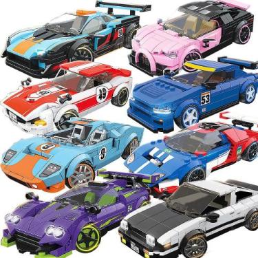 Imagem de Venalisa City Car Speed Champion Racer Building Block Racing - Gloome 