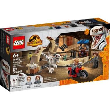 Imagem de Conjunto de construção LEGO Jurassic World Atrociraptor Bike Chase 769