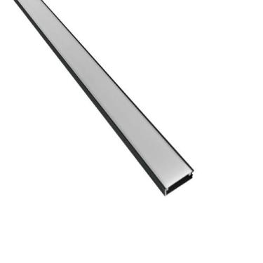 Imagem de Perfil de Sobrepor para Fita Led Save Energy Sardegna 30mm, Preto - 2 