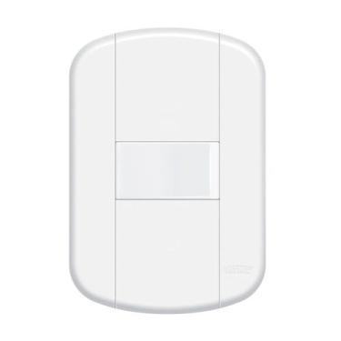 Imagem de Interruptor Paralelo 1 Tecla Branco 4X2 Blanc Mais Fame